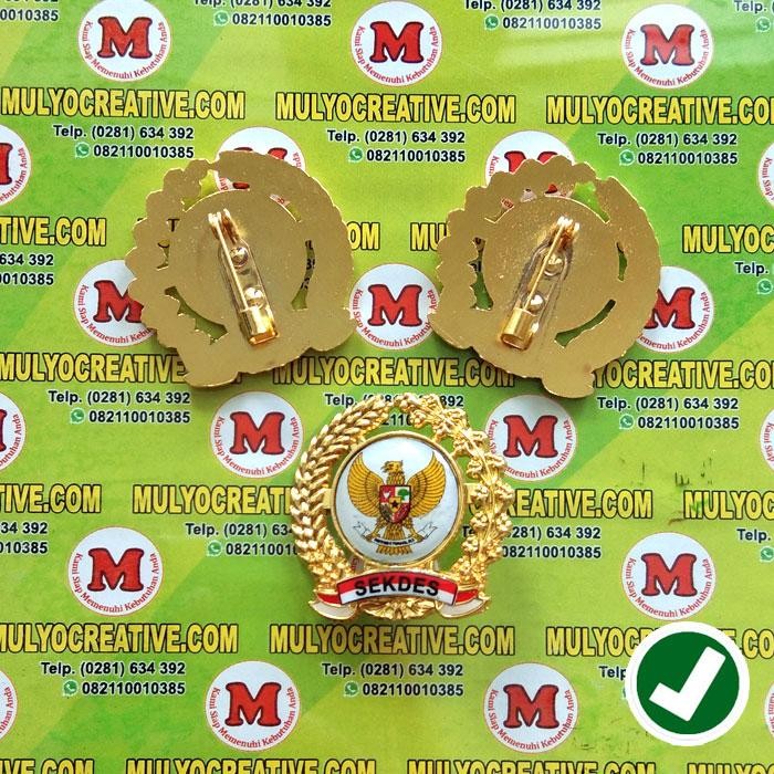 

Pin Perangkat Desa - Lencana Sekdes Carik Garuda PREMIUM