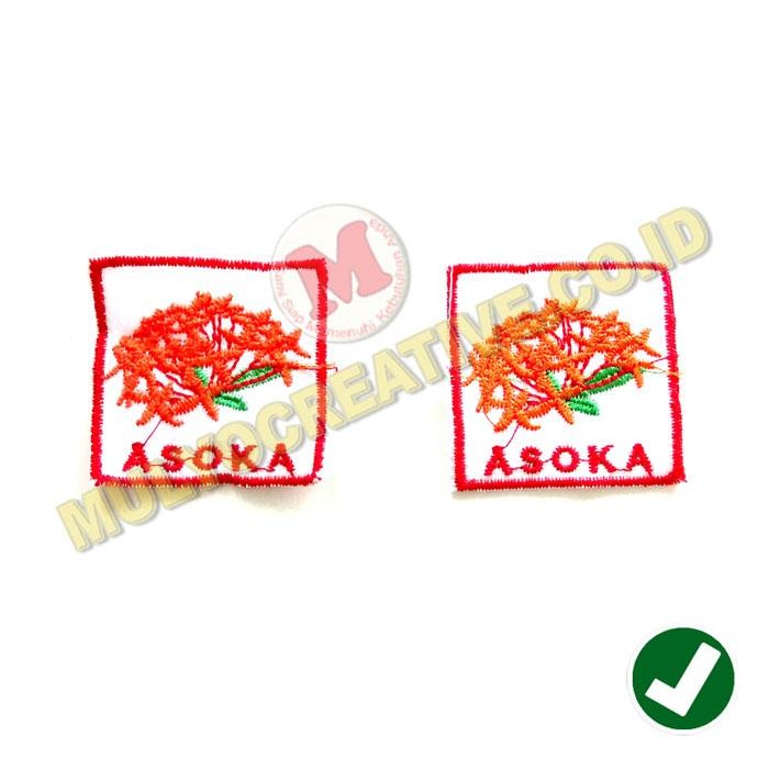 

Bordir Tanda Regu Pramuka Murah - Bordir Regu Bunga Asoka Murah PREMIUM