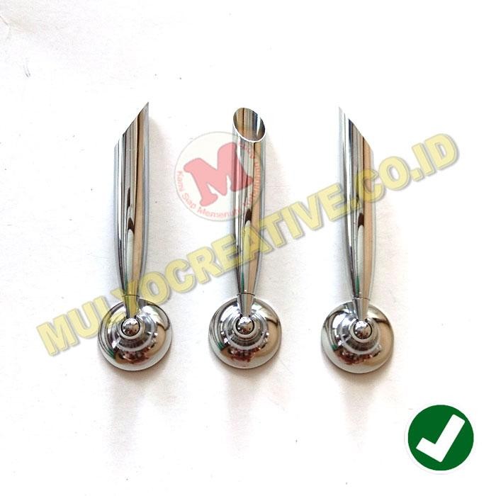 

Tempat Pulpen Plakat Stainles - Socket Pen Pen Holder Silver Murah PREMIUM