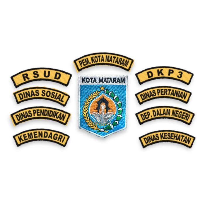 

Bed Bordir Logo Dinas Kota Mataram - Bordir Pemkot Mataram PREMIUM