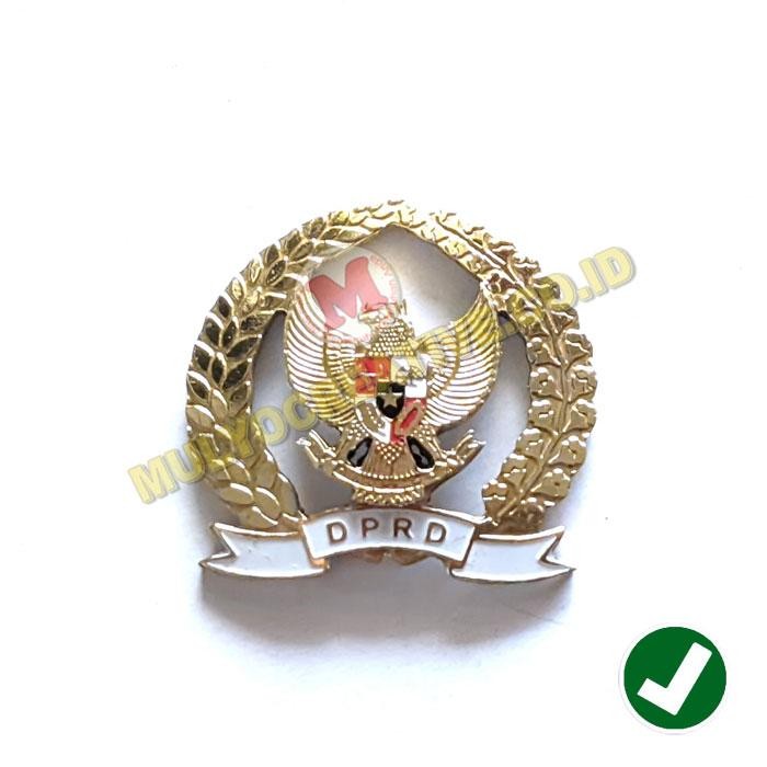 

Pin DPRD Padi Dan Kapas - Lencana Logo DPRD Bahan Logam Kuningan PREMIUM