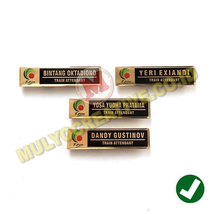 

Name Tag Atribut Karyawan - Name Tag Magnet Custom Murah PREMIUM