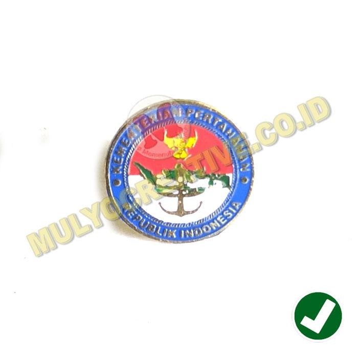 

Pin Kementerian Pertahanan Model Bulat Pin Logo Kemenhan PREMIUM