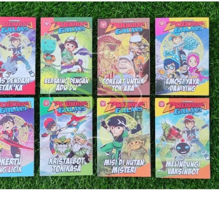 Paket 16 Buku Komik Anak Seri Boboiboy Galaxy / Buku Cerita Boboiboy