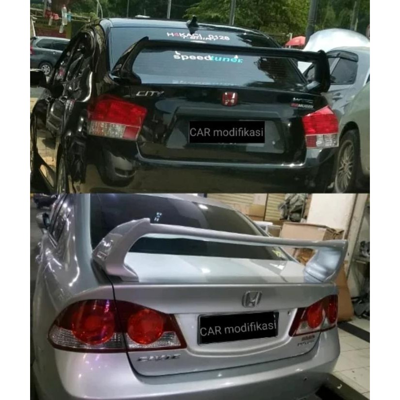 Mantab Wing Spoiler Honda Civic Fd Fb