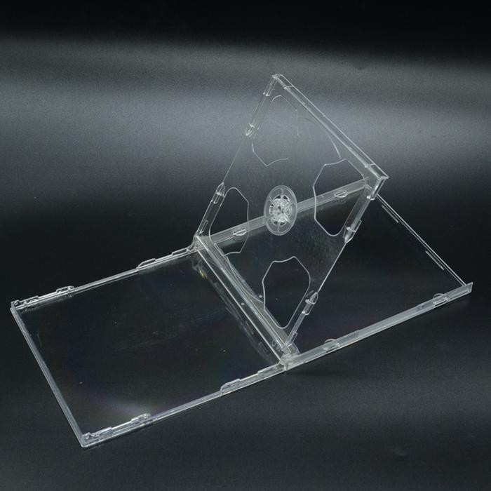 Kotak CD / DVD Mika Transparan masih ready