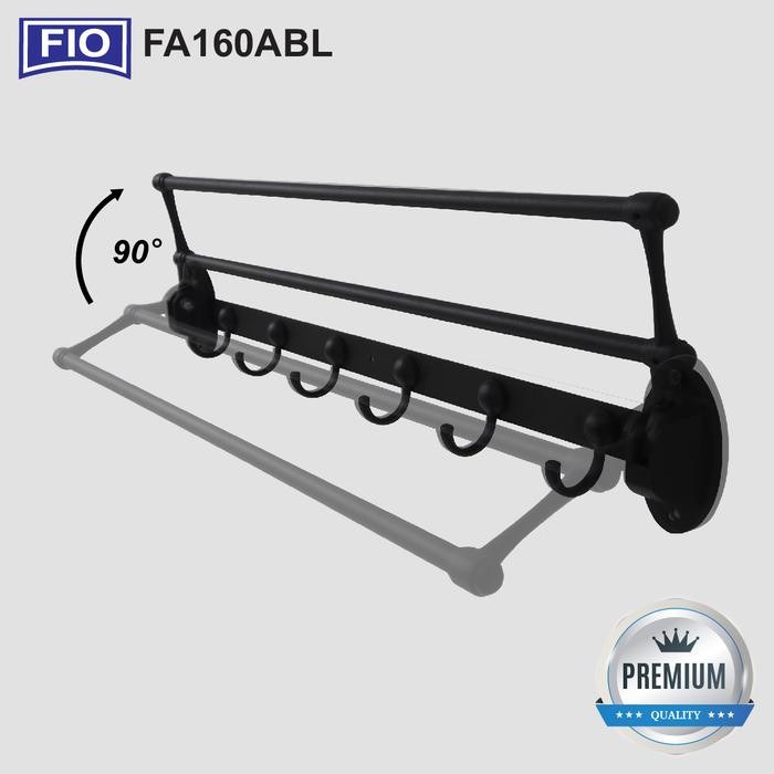 Rak Handuk Cantolan Gantungan Baju Stainless Fiorentino A160