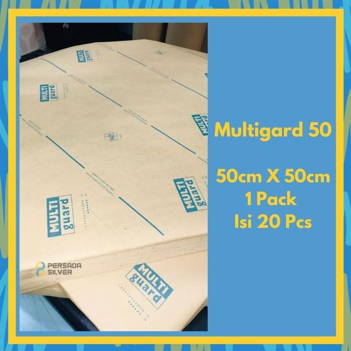 

Kertas Anti Karat Vci Multigard 50 Ukuran 50Cm X 50Cm 1 Pack