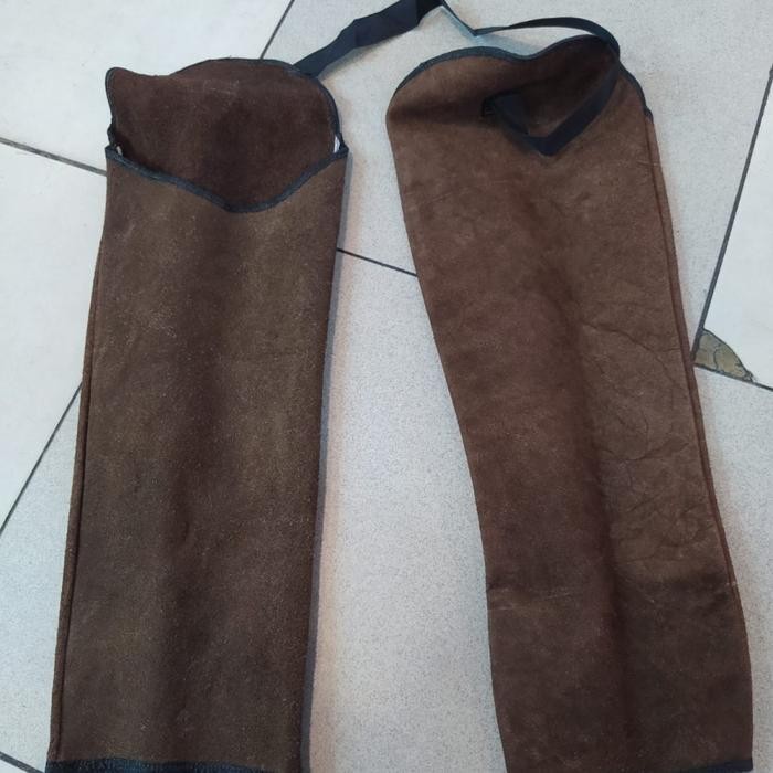 APRON LAS KULIT DADA + LENGAN / APRON SAFETY 1 SET