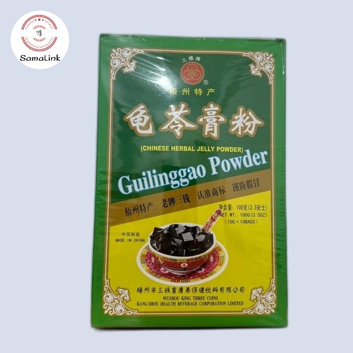 

Ready Gui Ling Gao Powder / Chinese Herbal Grass Jelly 100 Gram