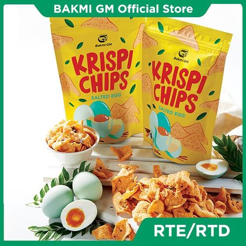

Ready Bakmi Gm - Krispi Chips Salted Egg (Rte) Snacks