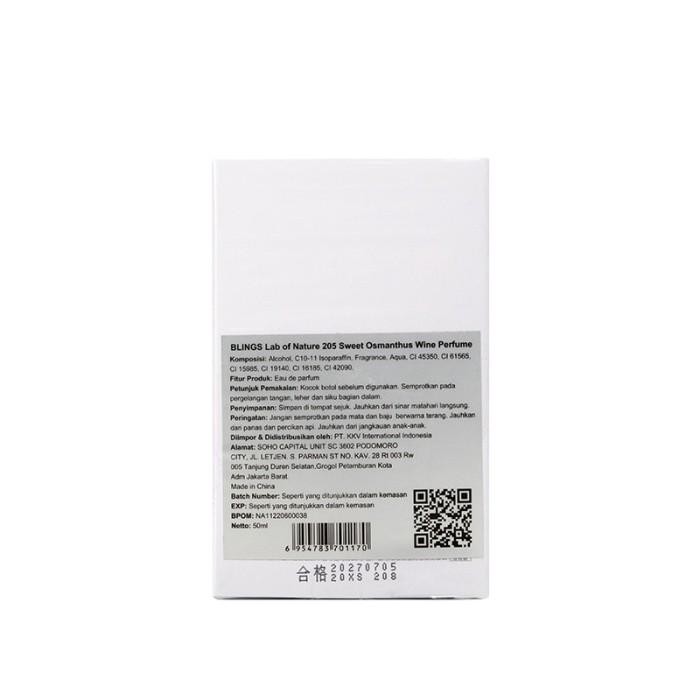 [Allthebest] KKV - Blings Lab of Nature Series Sweet Osmanthus Wine Perfume 50ml