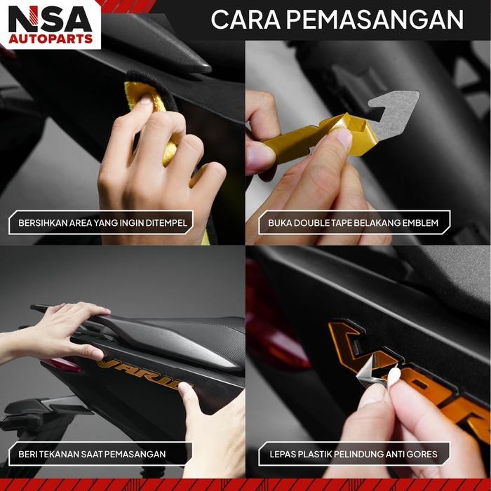 [Expert] EMBLEM MIO SMILE SPORTY 2PCS LOGO MIO TIMBUL 3D EMBLEM YAMAHA MIO JAPAN 151 EMBLEM YAMAHA