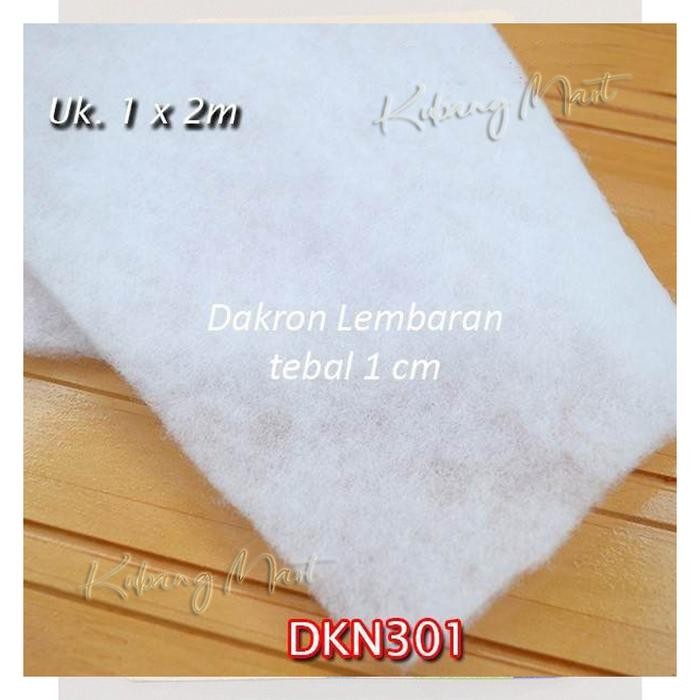 Dkn301 Dakron Dacron Lembaran Tebal 1cm 1 X 2 M