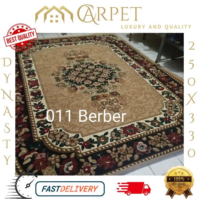 Karpet permadani tebal uk 250x330 karpet dynasty ukuran jumbo