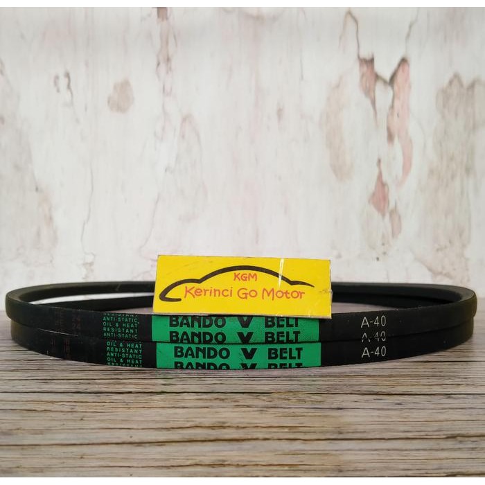 BEST BANDO VAN BELT A-40 V BELT TALI KIPAS A40 FAN BELT VANBELT POLOS A-40