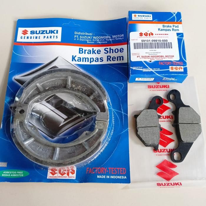 KAMPAS REM DEPAN BELAKANG SUZUKI NEX/SUZUKI ADDRESS