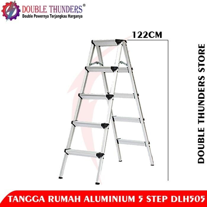 

Terlaris Dt Tangga Lipat Slim 5 Step Tangga Lipat Aluminium 5 Tingkat Anti Slip