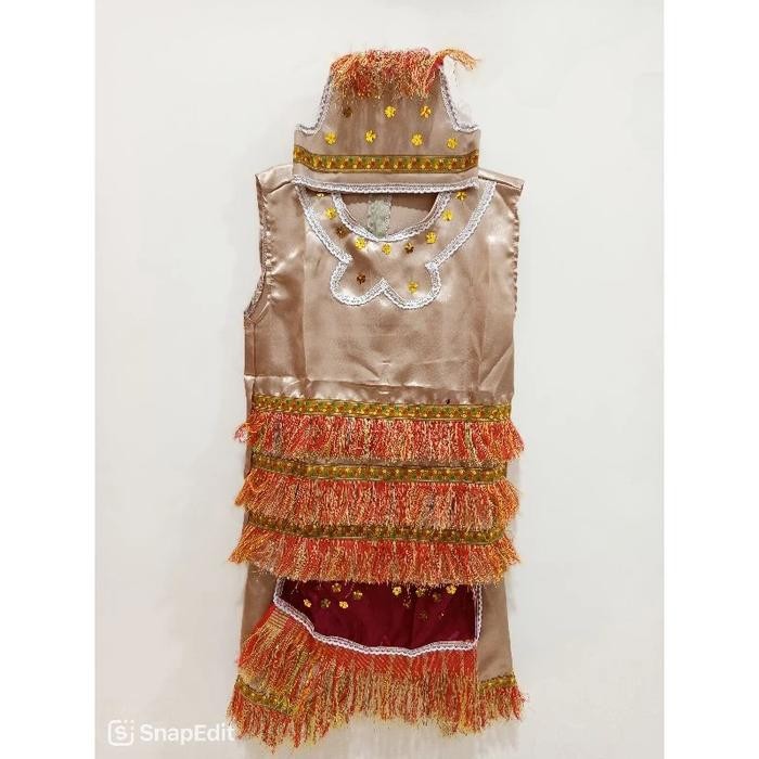 Baju Adat Papua Anak Laki Perempuan Cewek Cowok TK SD SMP