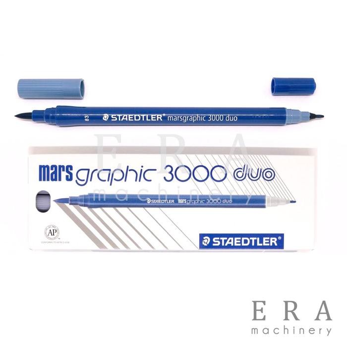 

Spidol Marker Denim Staedtler Marsgraphic 3000 Duo Eceran 81 83 Pensil Pen Spidol Jeans Mars Graphic
