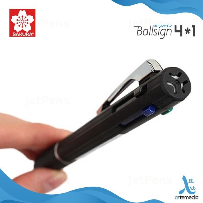 

Pulpen Warna Sakura Ballsign Multi Function Gel Pen Bolpen Pensil