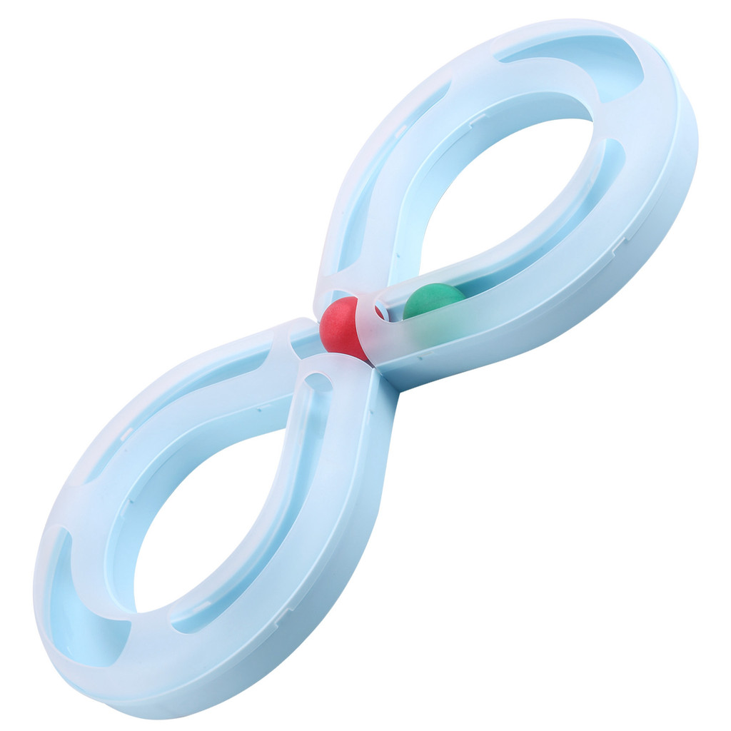 Household Cat Toy Turntable Cat Teasing Small Cat Tunnel Supplies Turntable Pet Turntable