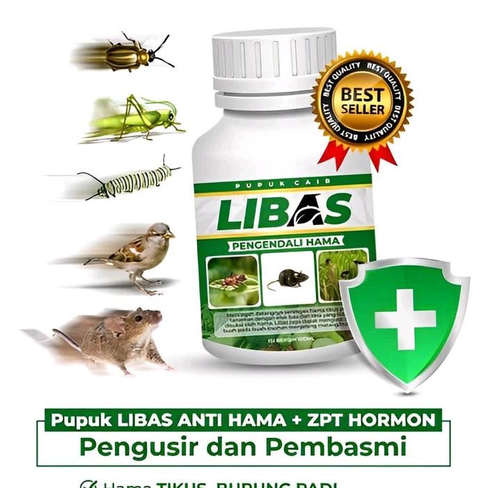 pupuk libas solusi lawan hama tanaman set Pohon racun rumput