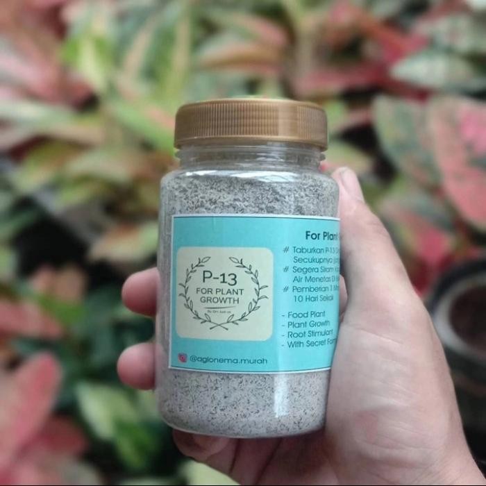 Pupuk Racik Om Justin P13 kemasan 50 gram Pupuk pertumbuhan tanaman