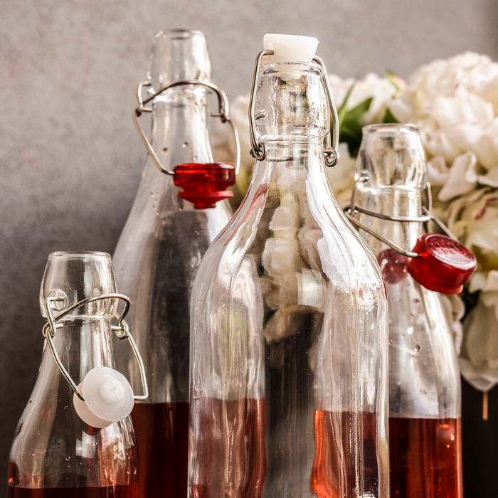 Botol Kaca Kedap Udara Serbaguna Besar (MSP-CMD0189) /1,1 Liter/ 1 Pc