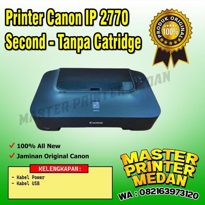 best seller] Canon IP 2770 bekas tanpa catridge Printer ip2770 bekas