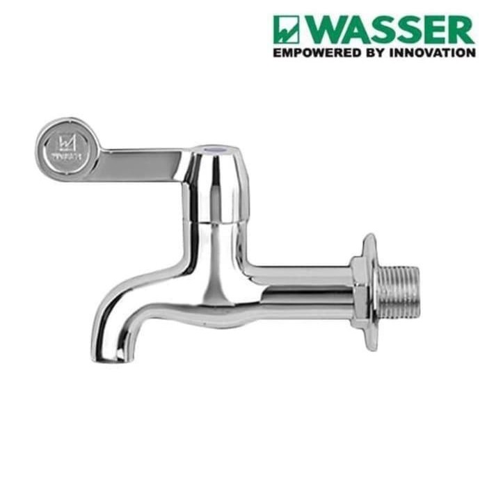 Kualitas terbaik] KRAN WASSER TL 010 KERAN TEMBOK AIR DINGIN KRAN DINDING 1/2" TL-010