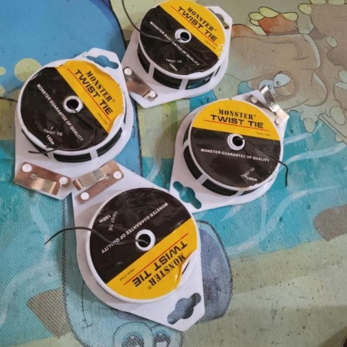 

Twist Tie Kawat Pengikat Kabel Magic Twist Tukuiki 100Meter 100M