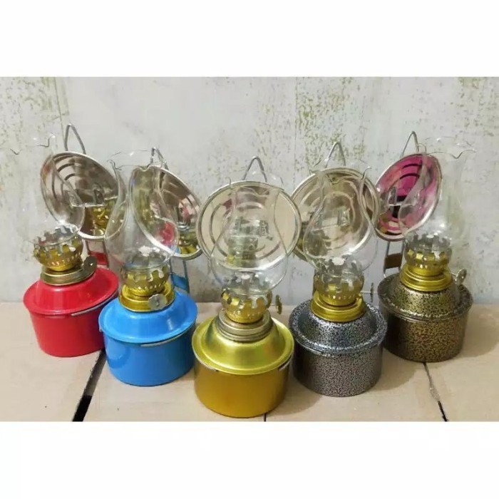 [Allthebest] LAMPU TEPLOK JADUL SEMPRONG KACA CLASIC LAMPU
