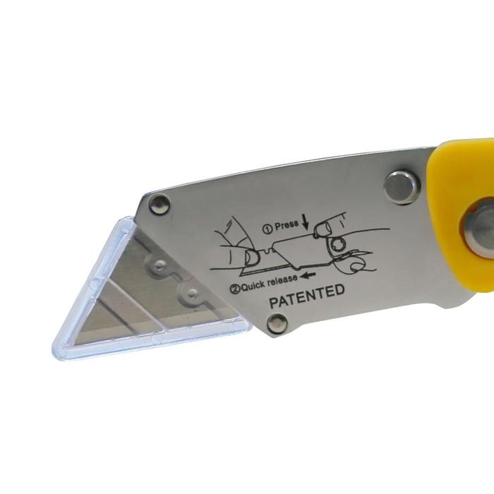 Krisbow Folding Knife Pisau Lipat Multifungsi Lrukf1