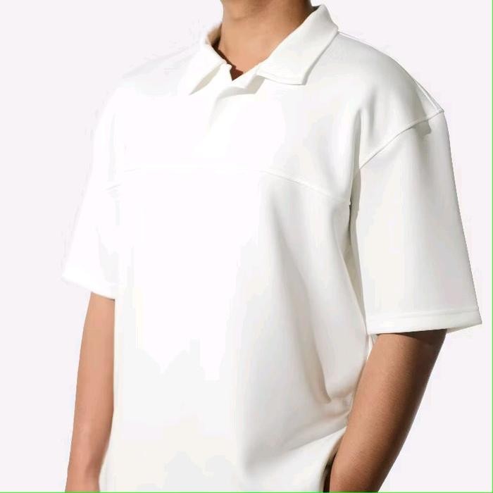 LOCAROM Boxy Scuba Polo Kaos Polo Scuba Kerah Polo Scuba