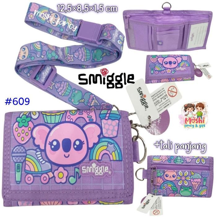 Dompet Lipat Smiggle Anak Tali Motif Koala / Dompet Anak Smiggle Anak Perempuan / Dompet Lipat Girl