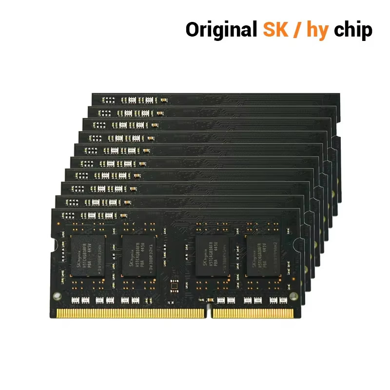 50Pcs Original Hy Chip 8Gb Pc3 Pc3L Ddr3 Ddr3L 1Rx8 1066 1333 1600Mhz 8500S 10600S 12800S Notebook