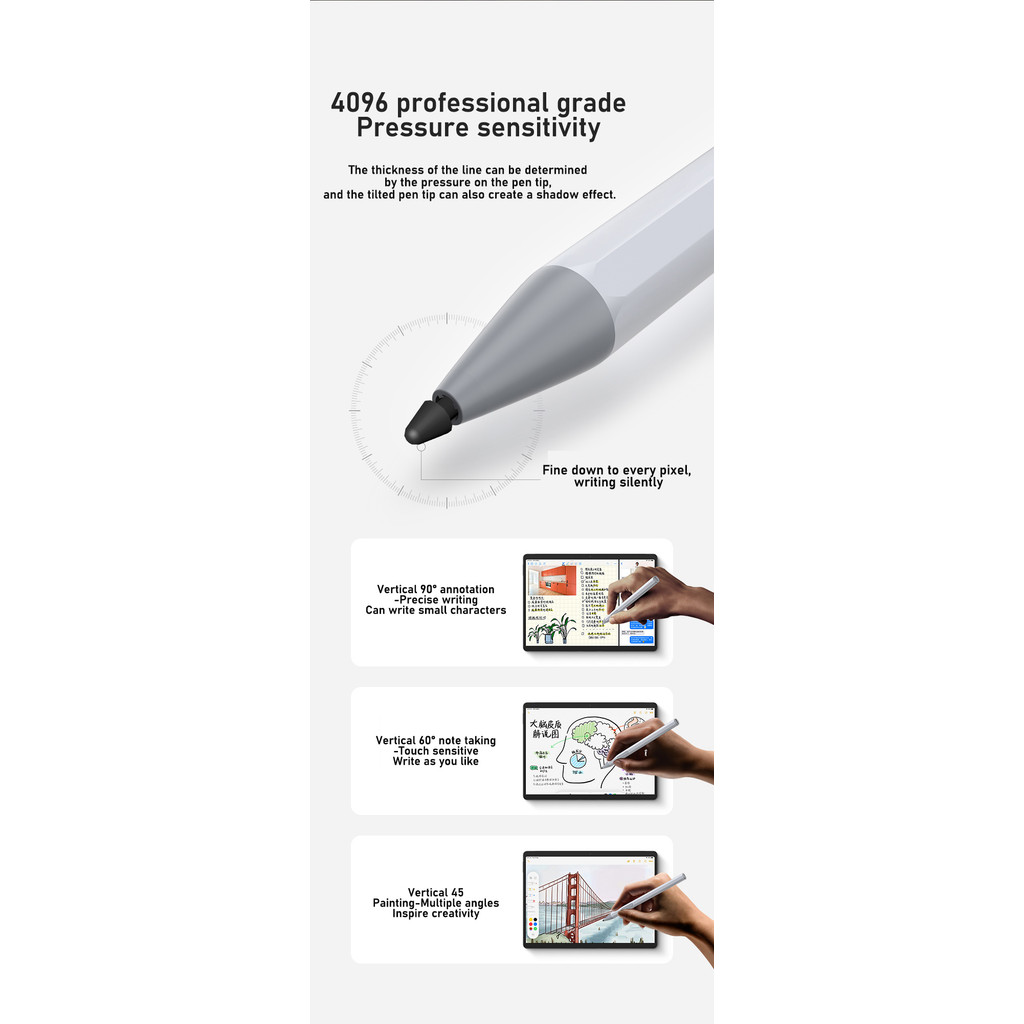 Stylus 4096-Level Pressure-Sensitive For Hp Envy15 X360 Pavilion Laptop Envy13 X360 Stylus Envy14