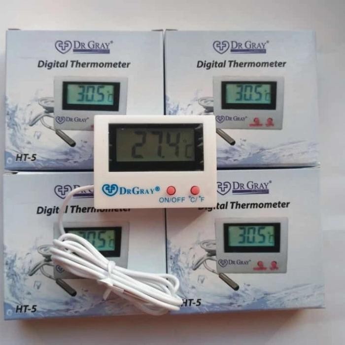 Thermometer kulkas digital dr gray / themometer kulkas
