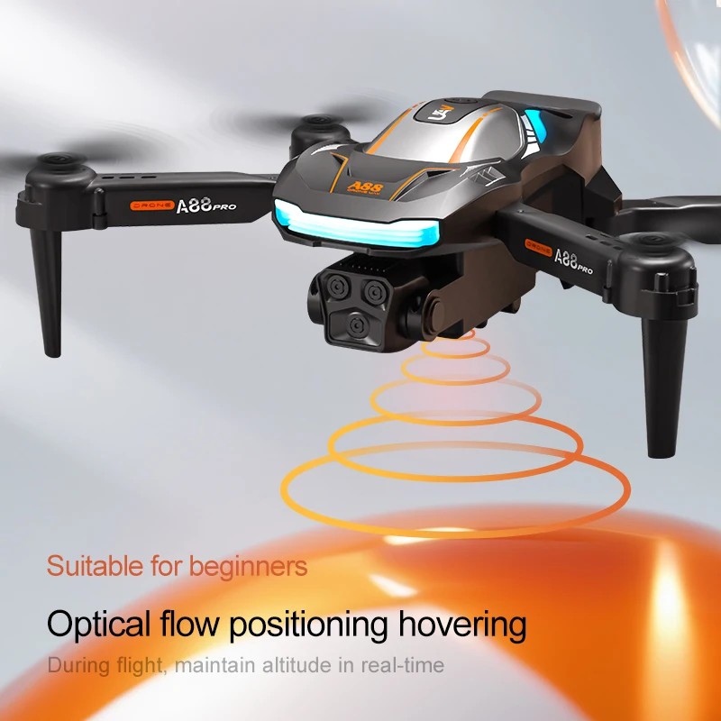 New A88 Drone 8K Profesional Triplecamera Aerial Photography Obstacle Avoidance Flow Positioning