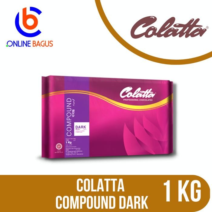 

Coklat Batang - Colatta Dark Chocolate Compound 1kg best seller