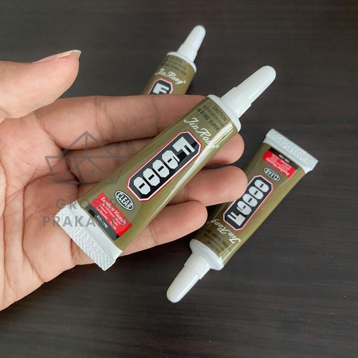 

15Ml Jinrong Lem Serbaguna Lem F6000 Glue Sticky Perekat Perlengkapan Crafting Menempel Tahan Air