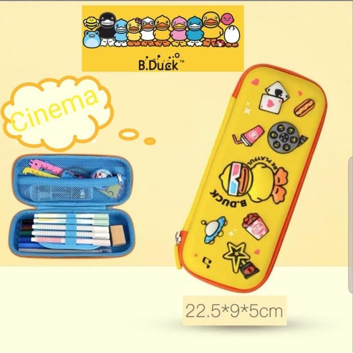 

TEMPAT PENSIL KOTAK PENSIL PENCIL CASE 3D EVA HARDCASE BDUCK ORIGINAL