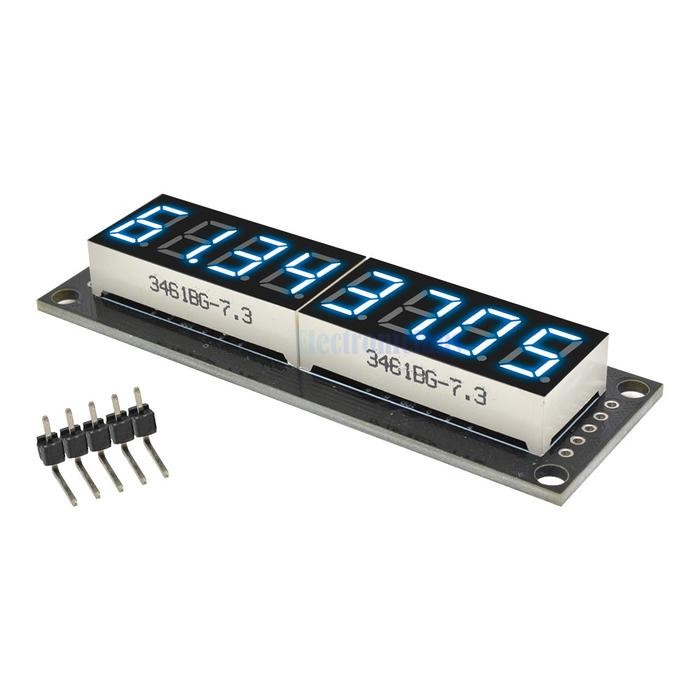 Module Seven Segment 8-Digit 0.36" Tm1637 Led 7-Segment Display Rgbyw