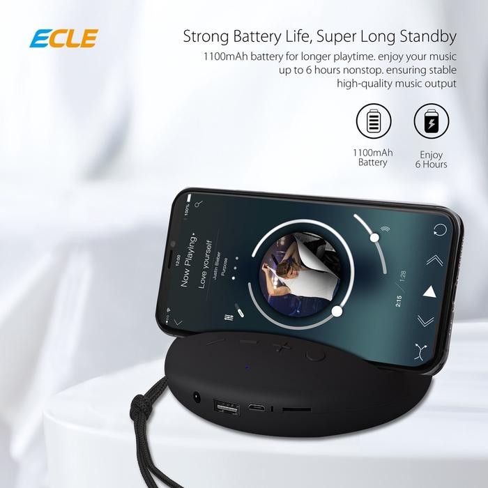(Expert) ECLE Speaker Bluetooth Speaker Portable Compact/Wireless