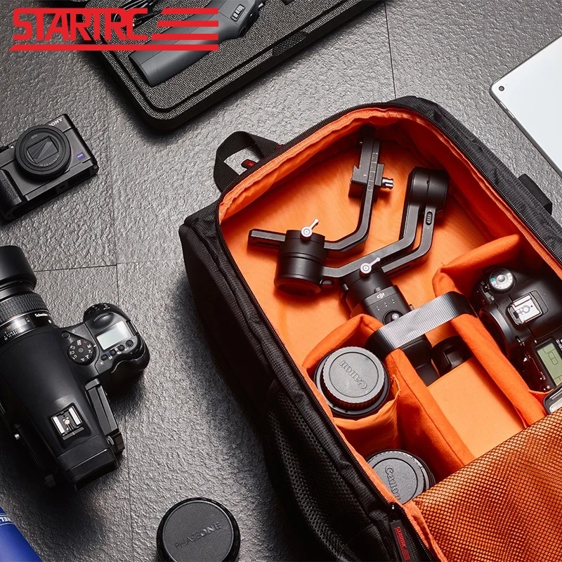IMPORT STARTRC Backpack For DJI RS 4 Stabilizer Storage Bag for DJI Ronin RS3 Mini/3Pro/Ronin-SC
