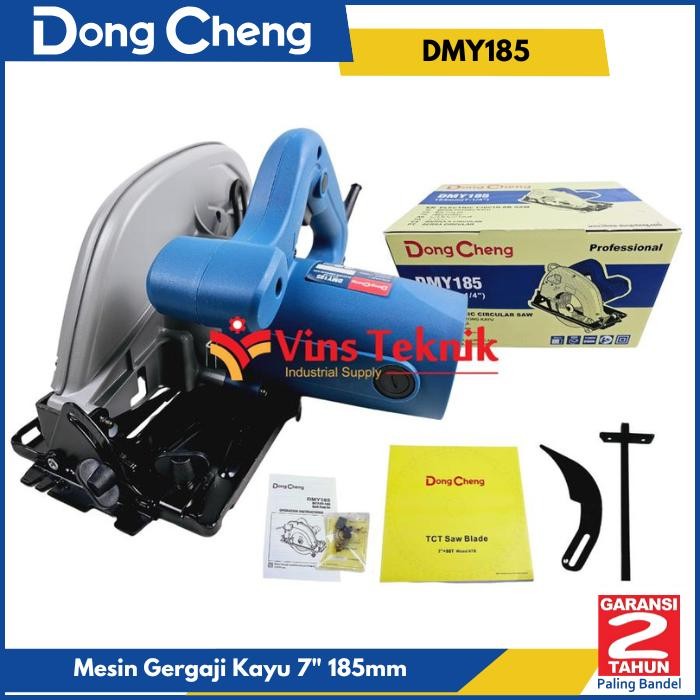 DONGCHENG DMY185 Mesin Gergaji Kayu DMY185 circular saw 7"
