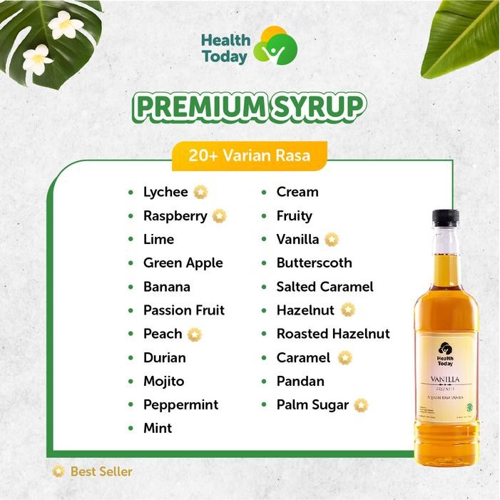 

Health Today Premium Palm Sugar Syrup (Sirup Premium Rasa Gula Aren) Gratis Ongkir