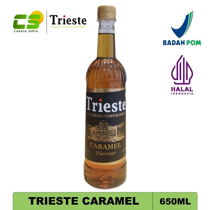 

Trieste Syrup Caramel - Sirup Rasa Caramel - 650 Ml Gratis Ongkir