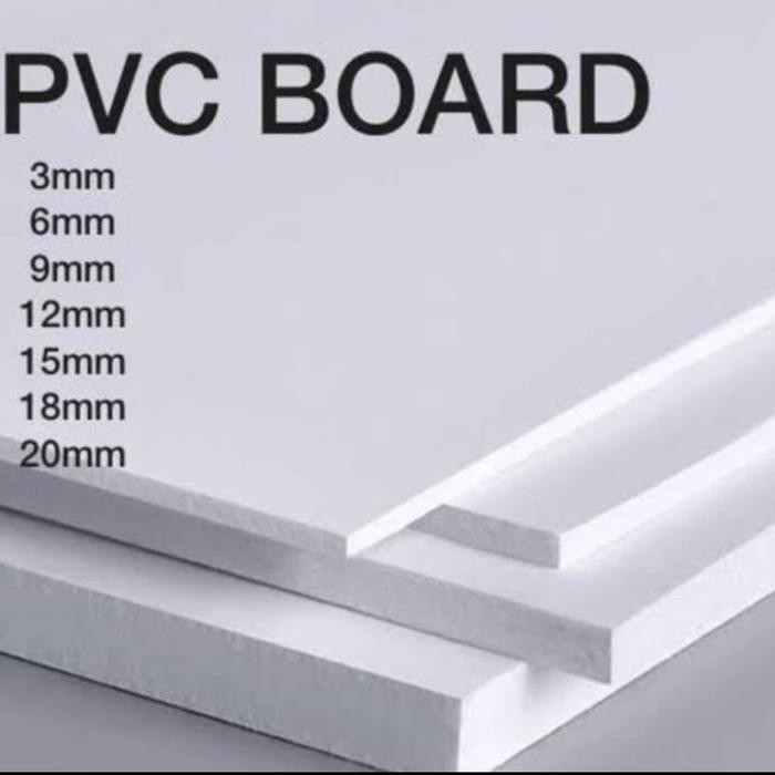 board pvc 122 x 244 - 3 mm Anti Papan Triplek